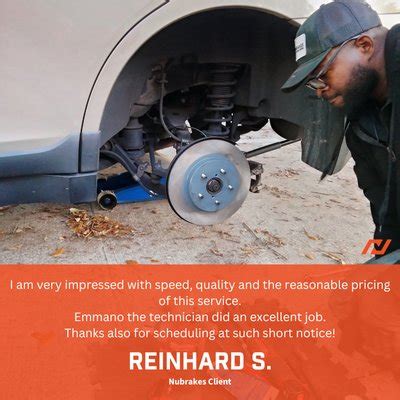 nubrakes mobile brake repair reviews|NUBRAKES MOBILE BRAKE REPAIR .